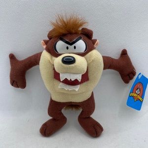 Looney Tunes Tazmanian Devil Ganz 6” Plush Stuffed Toy